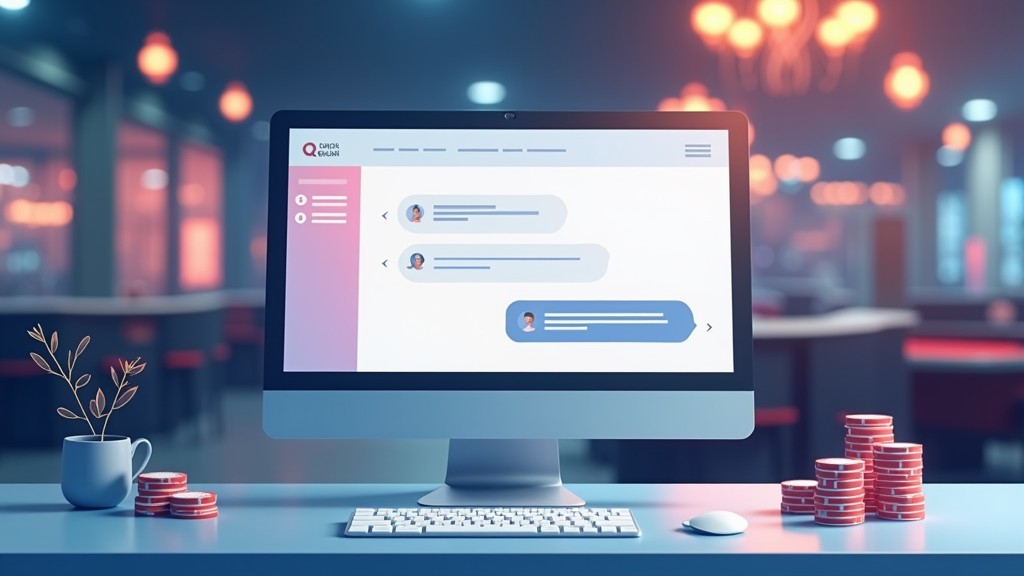 Casino website met live chatdienst