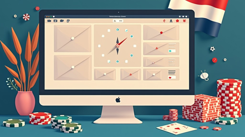 Ontwerp van NewLucky Casino, eenvoudig en functioneel
